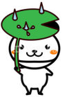 Animal series refers to the umbrella 傘をさす動物シリーズ2